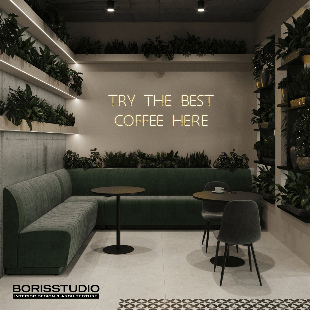 Дизайн-проект інтер'єру кав'ярні, декор, фото №7