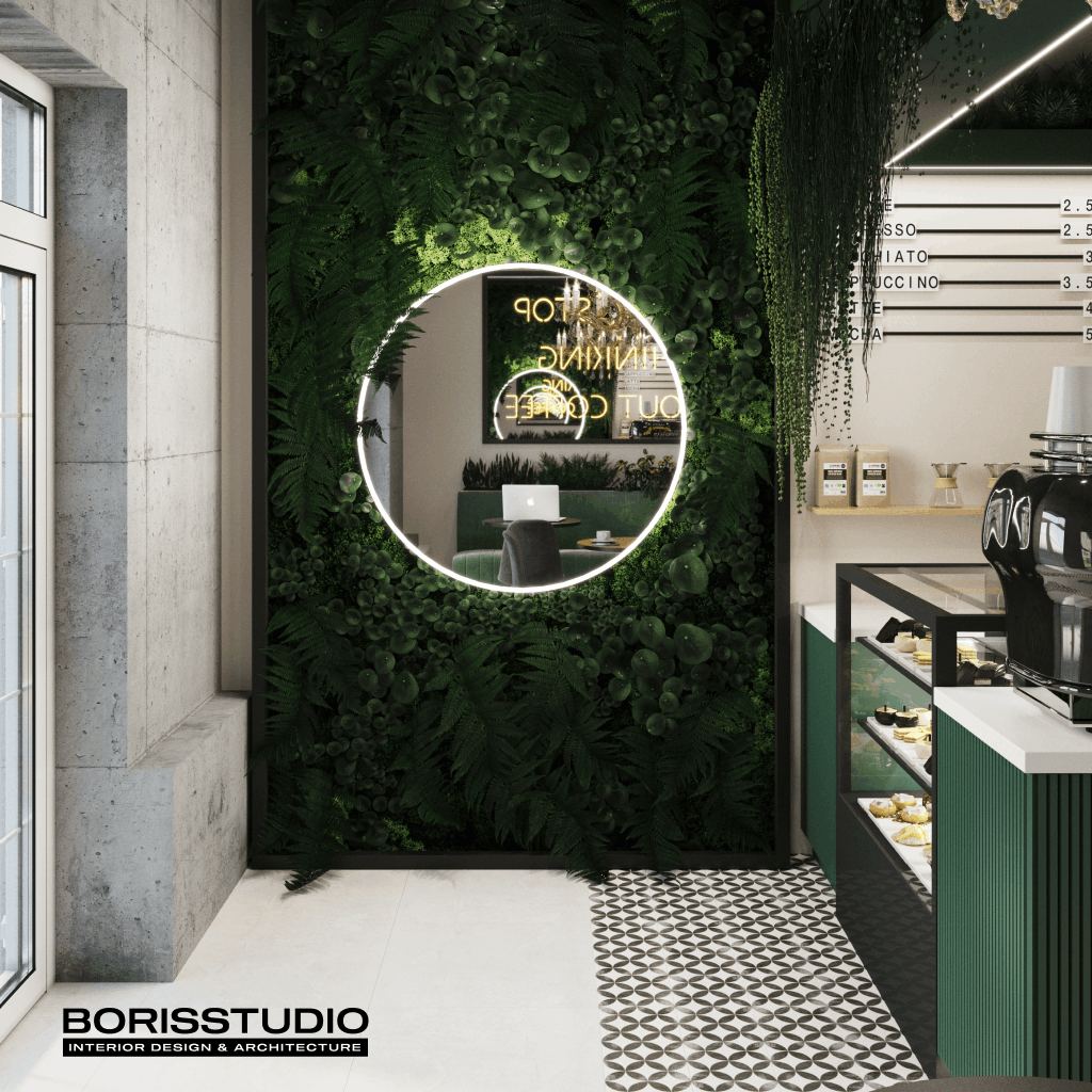 Дизайн-проект інтер'єру кав'ярні, декор, фото №6