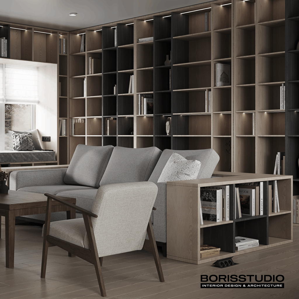 Дизайн-проект інтер'єру будинку, диван, фото №39