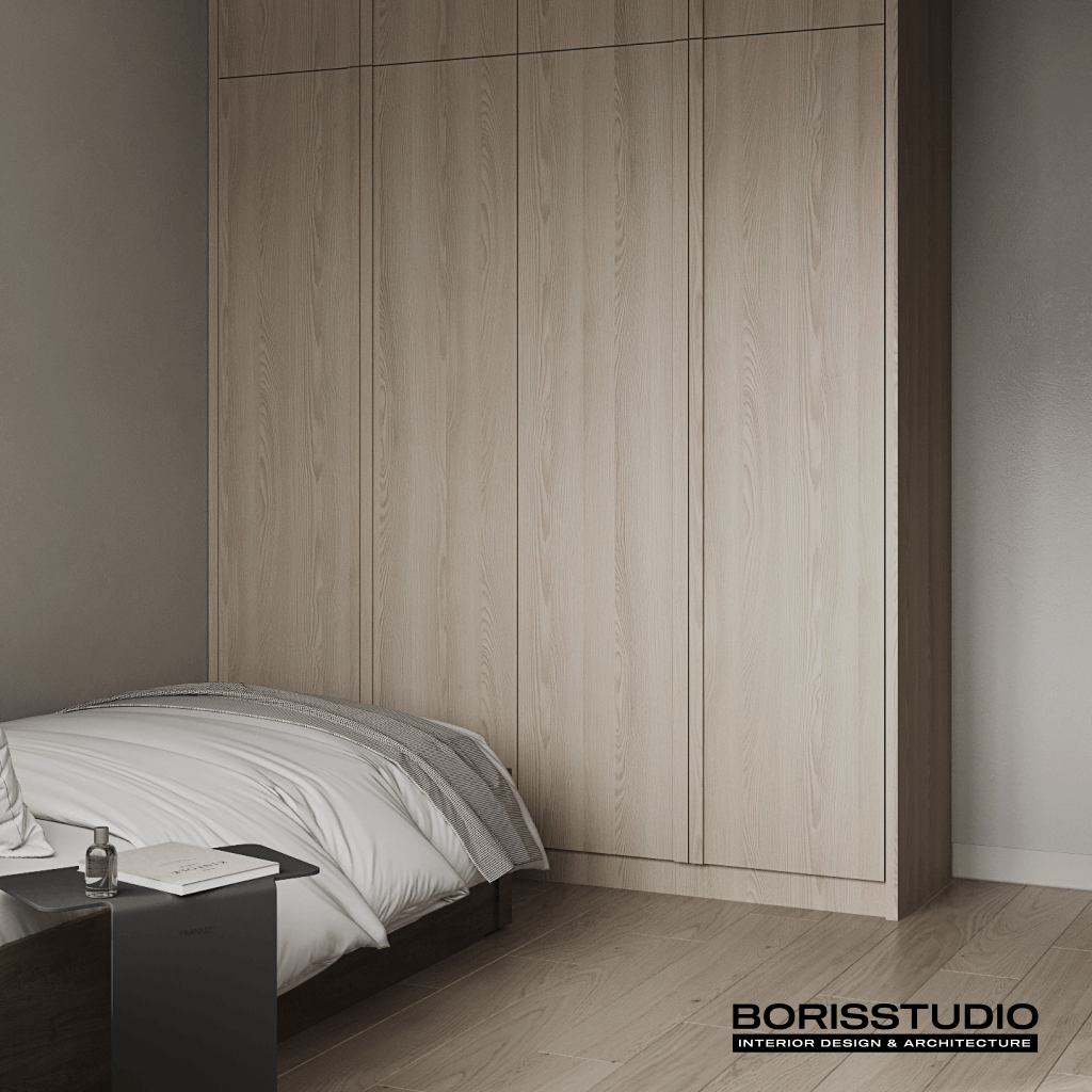 Дизайн-проект інтер'єру будинку, ліжко, №19