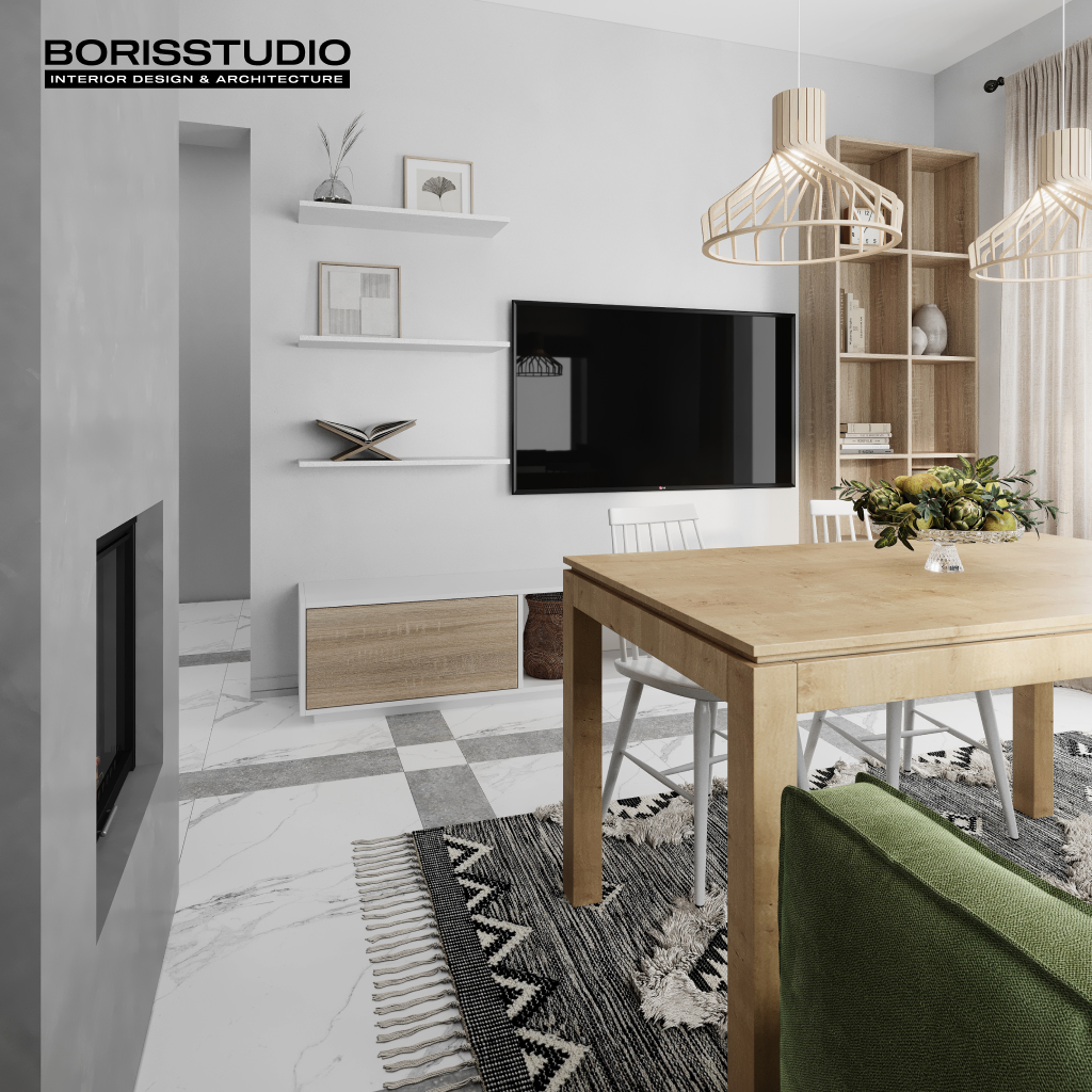 Дизайн-проект інтер'єру будинки, кухня, фото №13