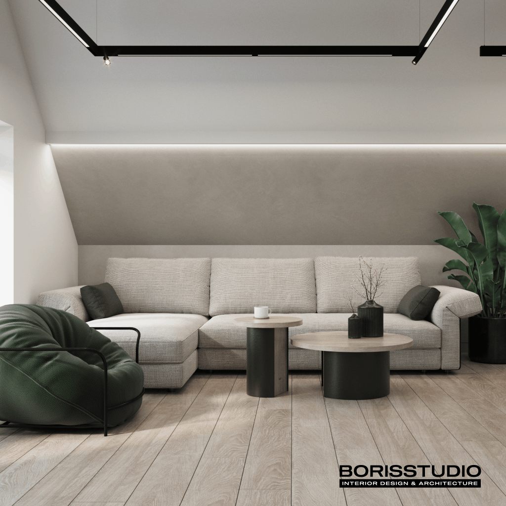 Дизайн-проект інтер'єру будинку, диван, фото №33