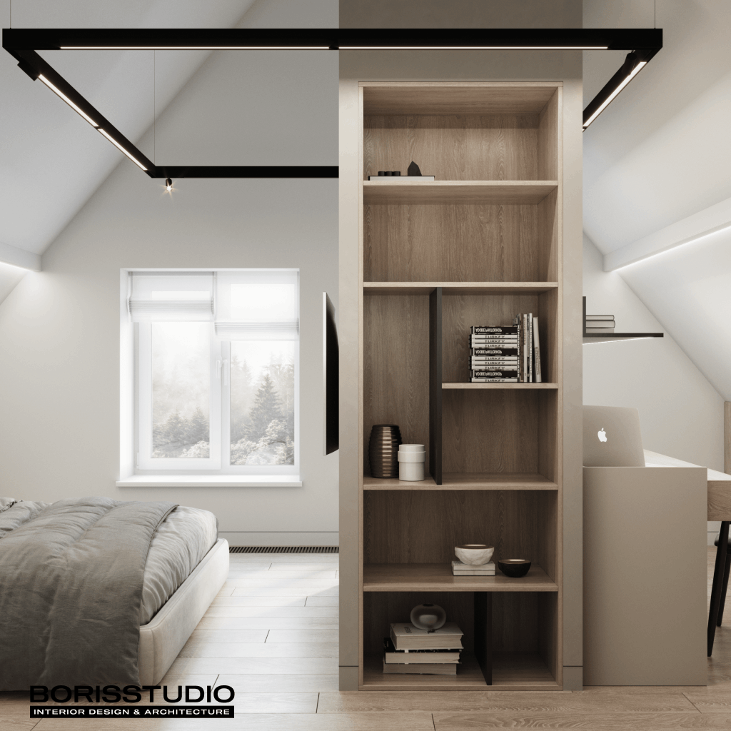 Дизайн-проект інтер'єру, спальня, фото №60