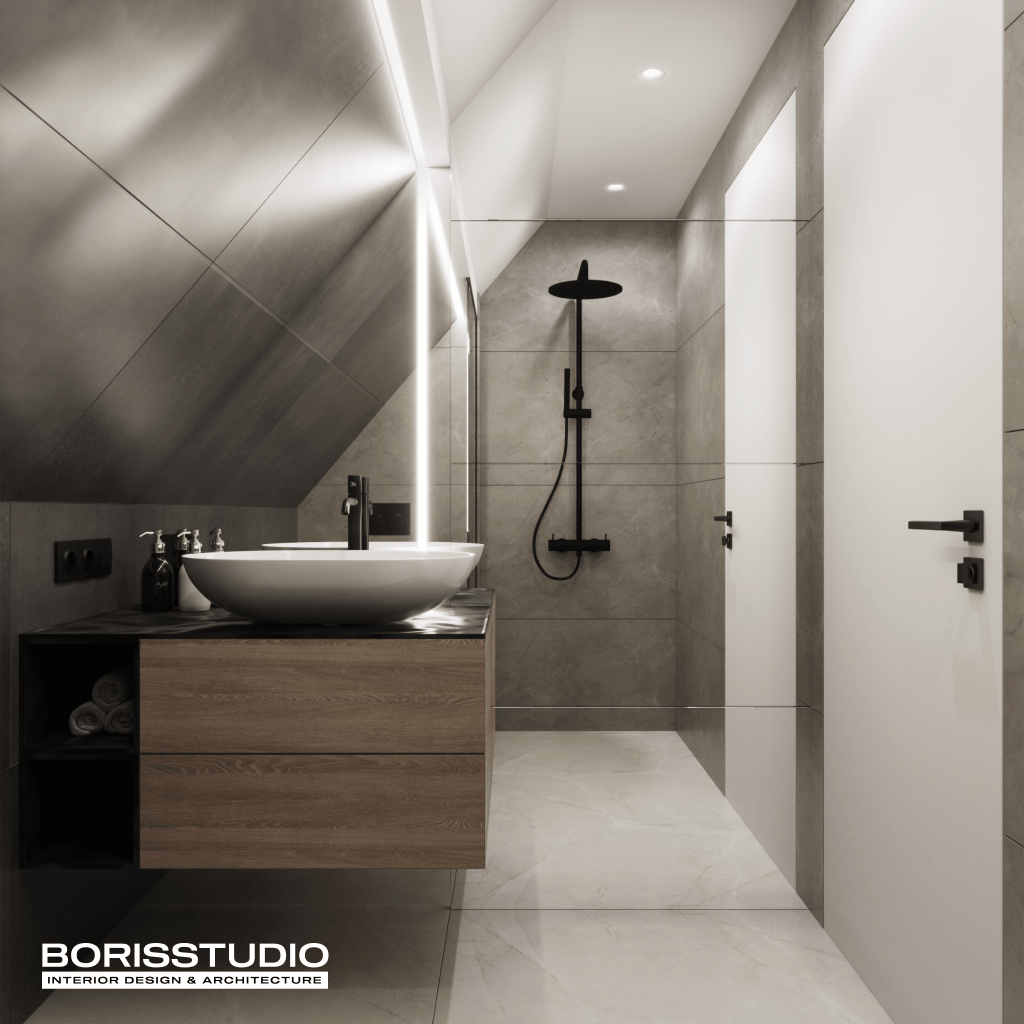 Дизайн-проект інтер'єру, ванна, фото №70