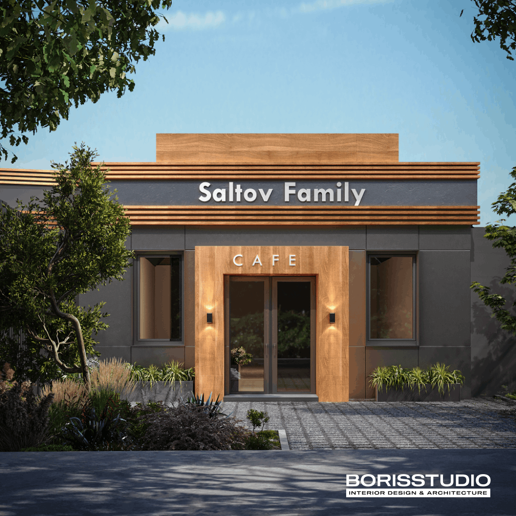 Дизайн-проект інтер'єру Кафе, вхід, фото №14