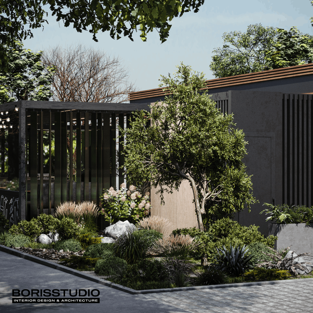 Дизайн-проект інтер'єру Кафе, фасад, фото №17