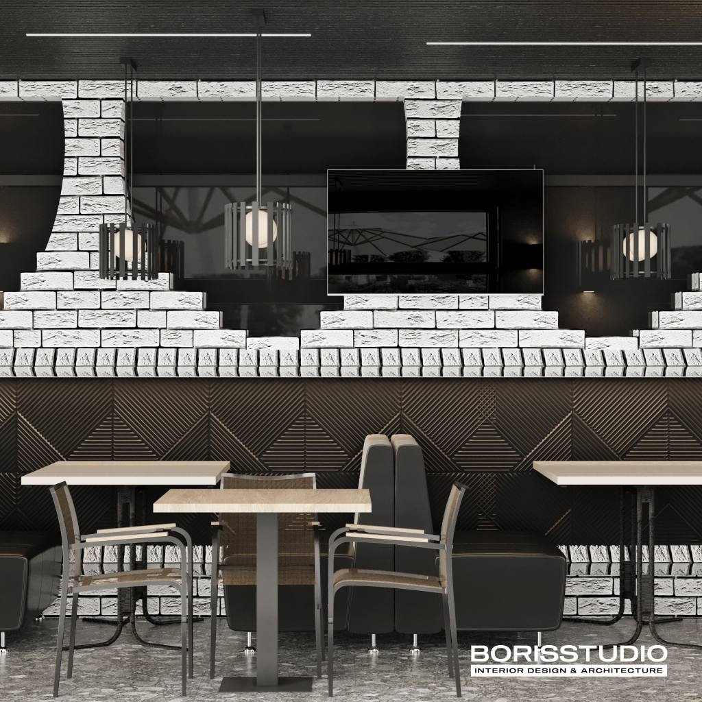 Дизайн інтер'єру Кафе №7