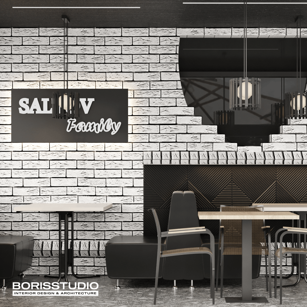 Дизайн інтер'єру кафе, меблі, фото №8