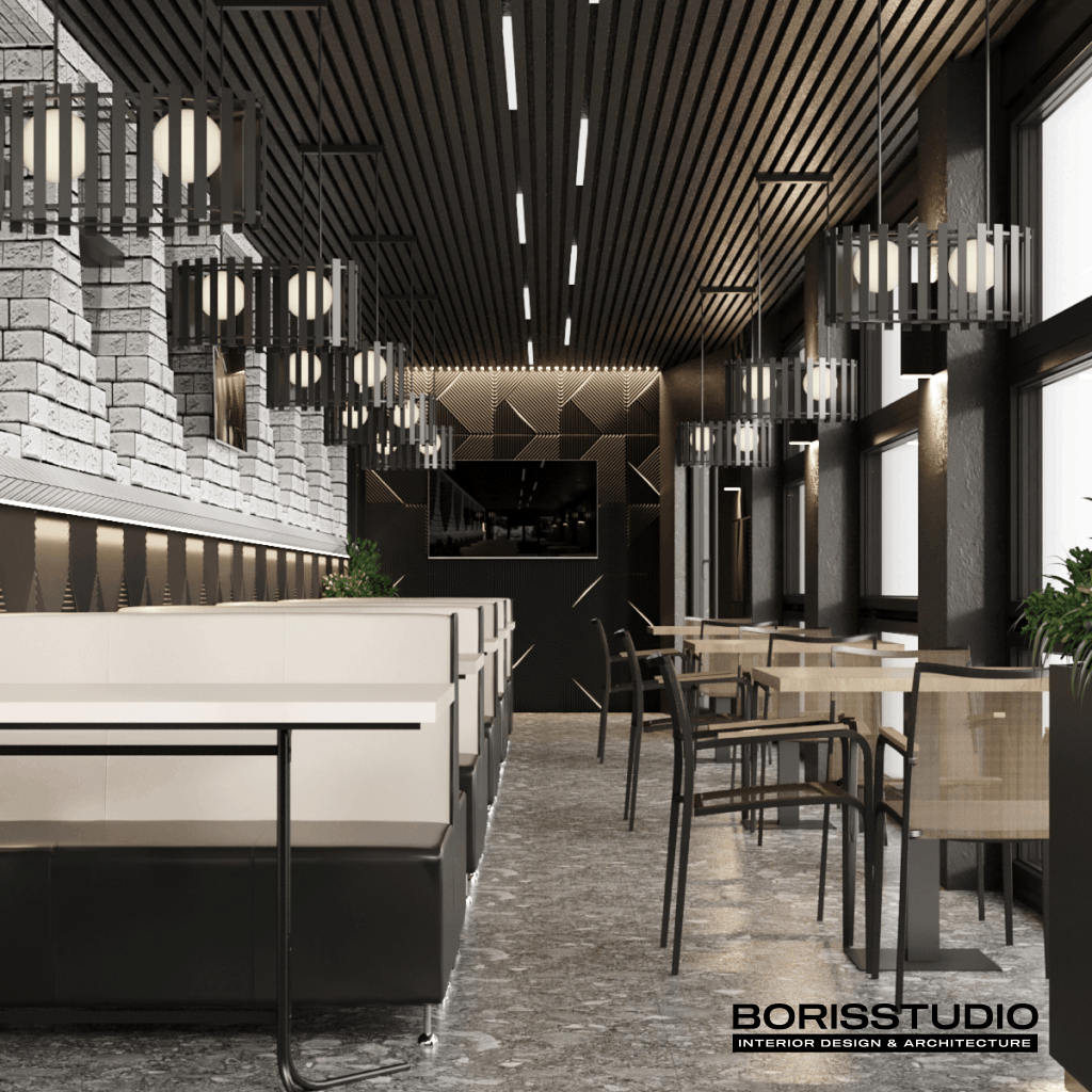 Дизайн інтер'єру кафе, меблі, фото №9