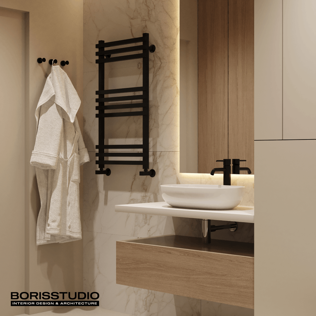 Дизайн-проект інтер'єру квартири, ванна, №25