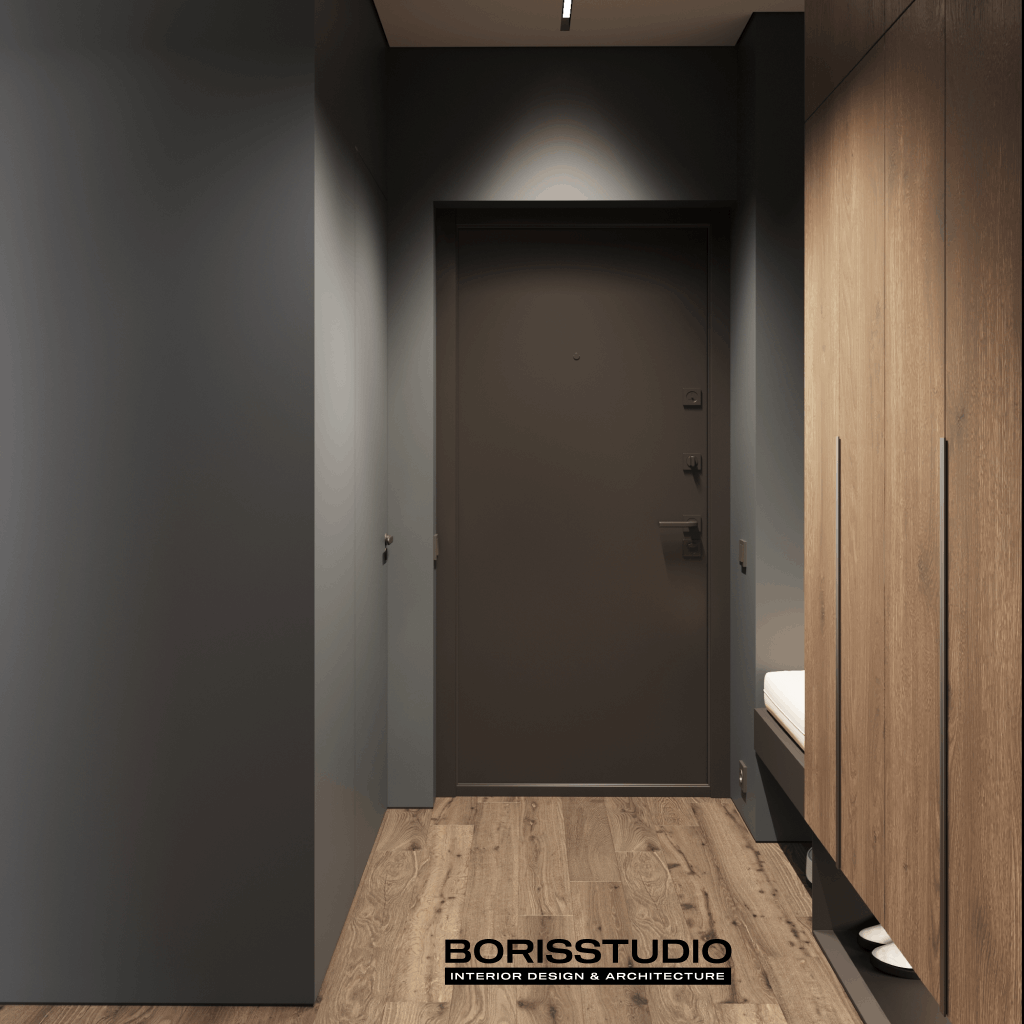 Дизайн-проект інтер'єру квартири, хол №2