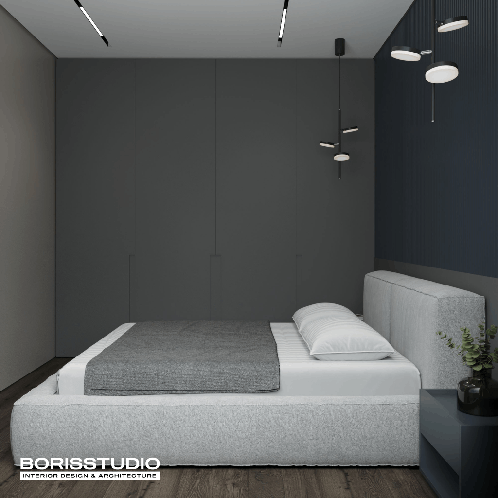 Дизайн-проект інтер'єру квартири, спальня, №14