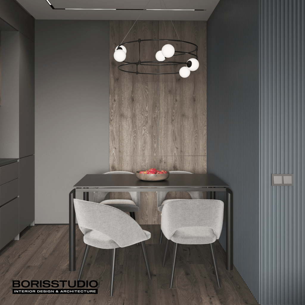 Дизайн-проект інтер'єру квартири, кухня, №8