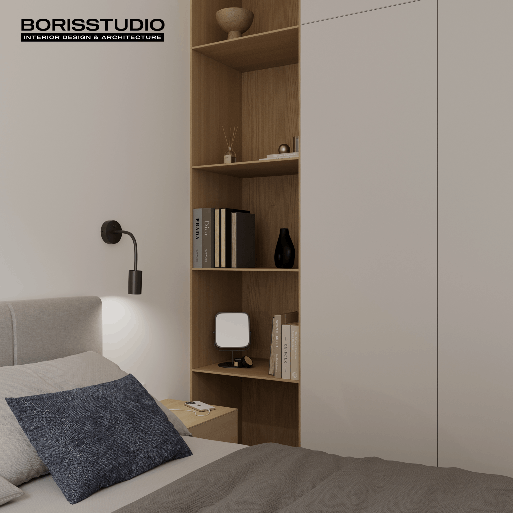 Дизайн-проект інтер'єру квартири, спальня, №15