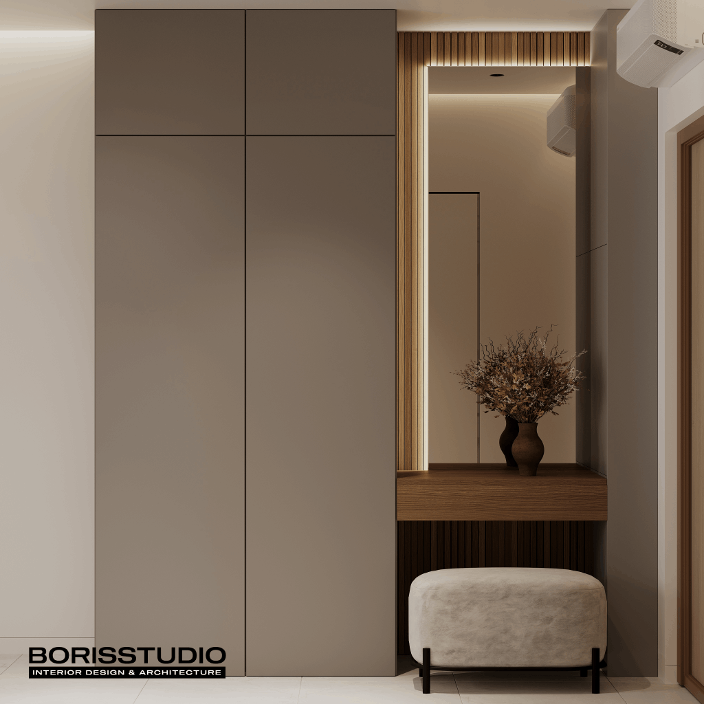 Дизайн-проект інтер'єру квартири, передпокій, №2