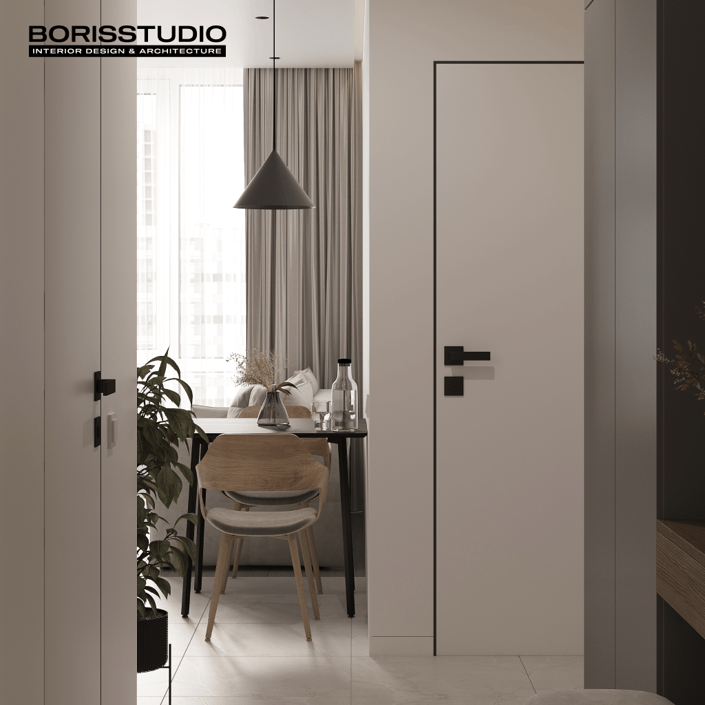 Дизайн-проект інтер'єру квартири, передпокій, №3