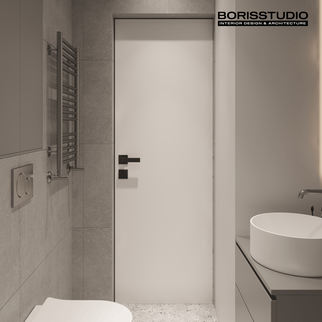 Дизайн-проект інтер'єру квартири, ванна, №19