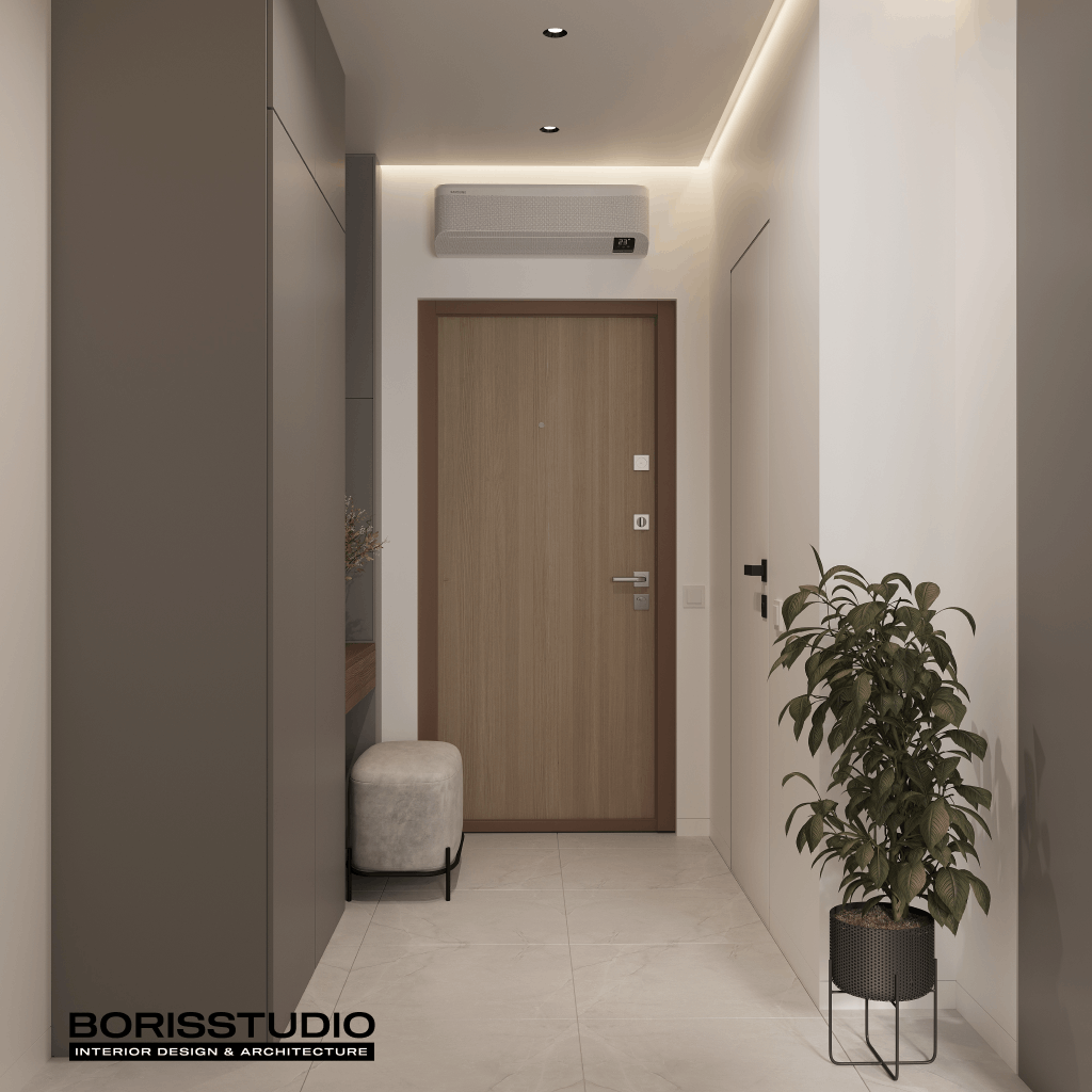 Дизайн-проект інтер'єру квартири, хол №1