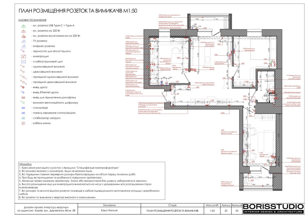 Планування інтер'єру квартири, фото №11