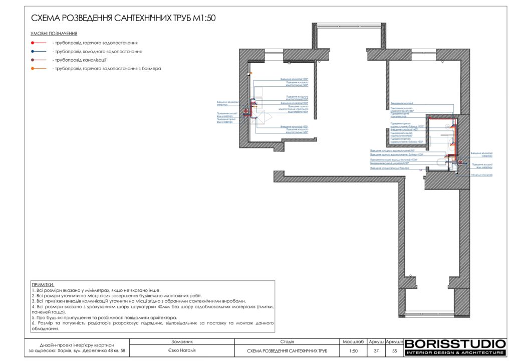 Планування інтер'єру квартири, фото №15