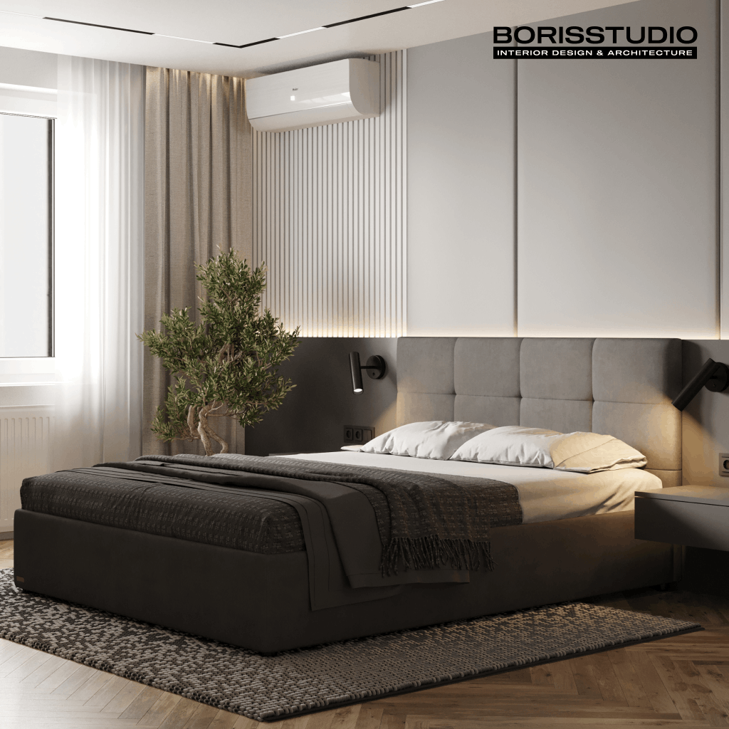 Дизайн-проект інтер'єру квартири, спальня, фото №21