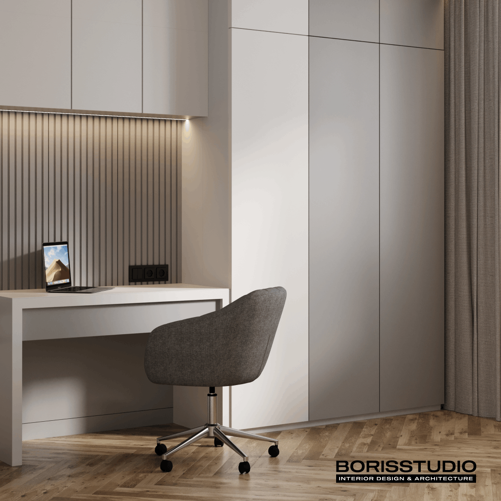 Дизайн-проект інтер'єру квартири, офіс №16
