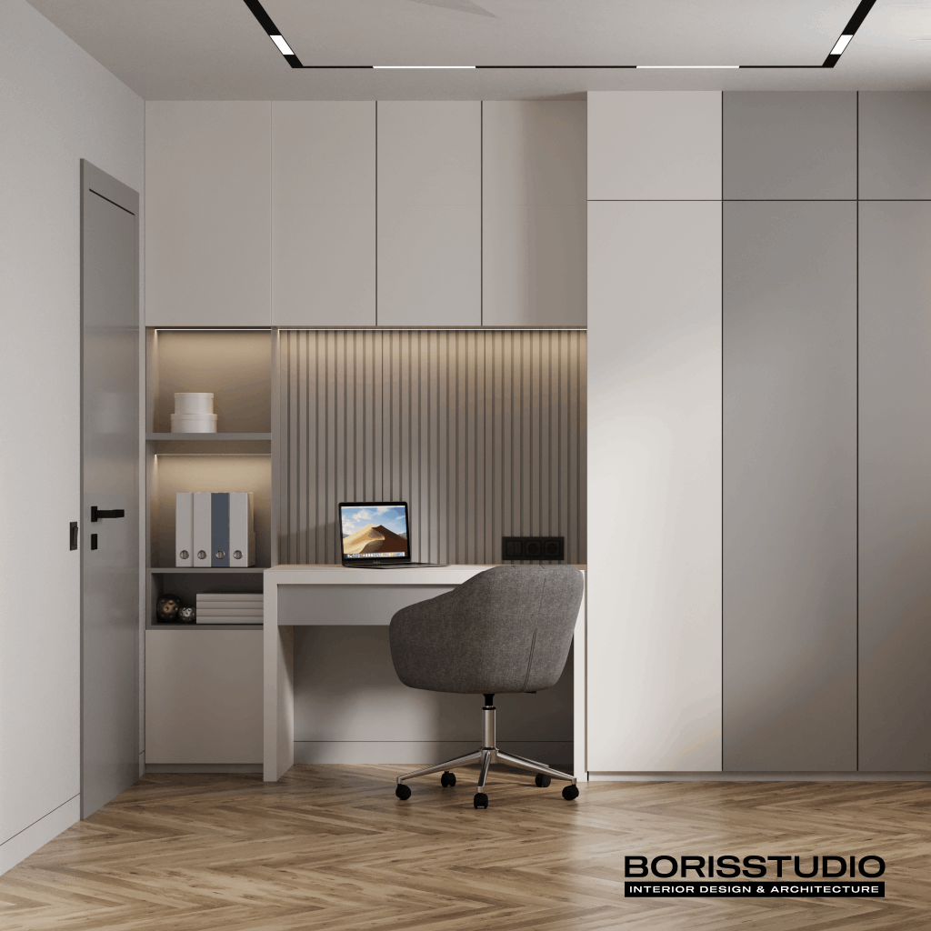 Дизайн-проект інтер'єру квартири, офіс №17
