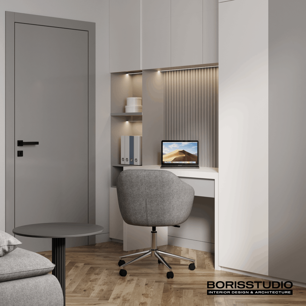 Дизайн-проект інтер'єру квартири, офіс №15