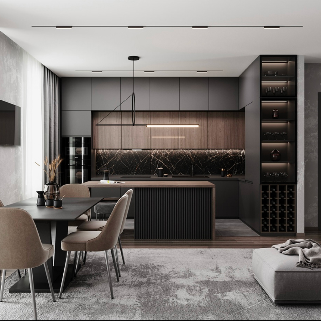 Дизайн інтер’єру таунхаусу Київ