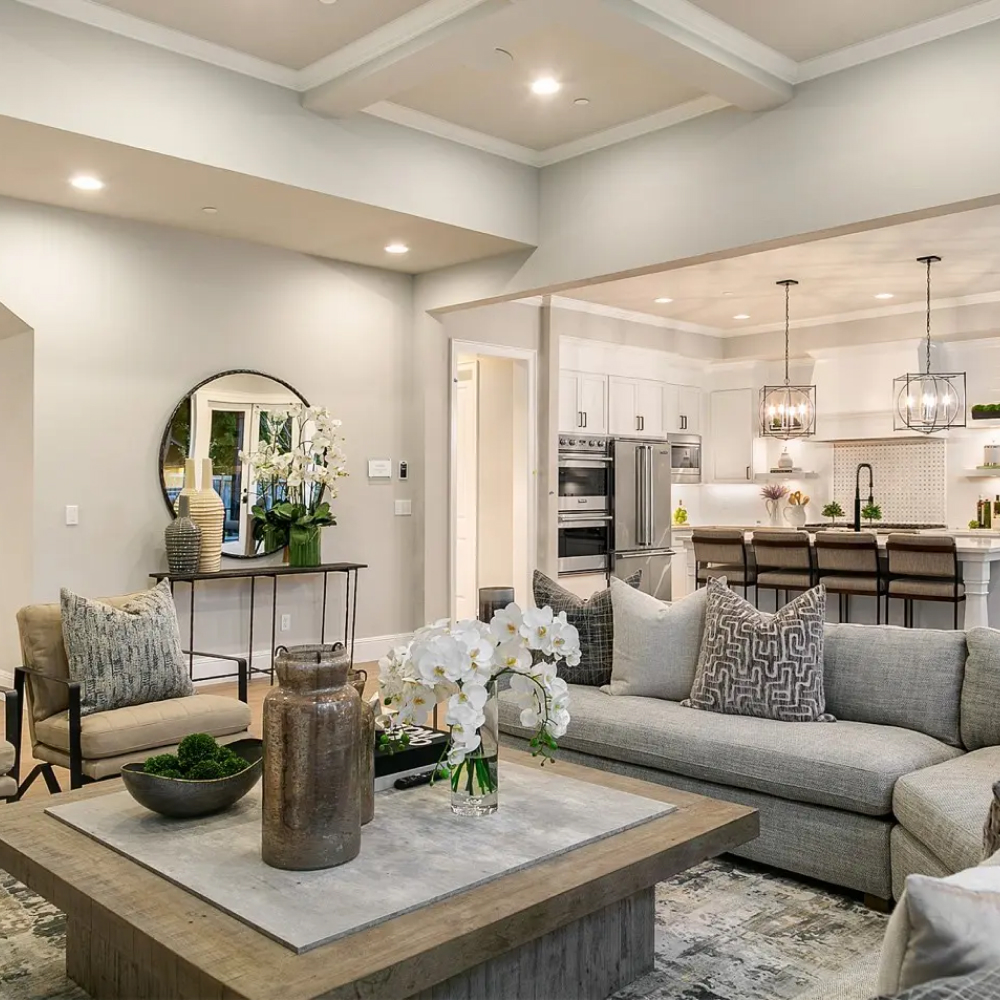 Дизайн інтер'єру будинку в американському стилі