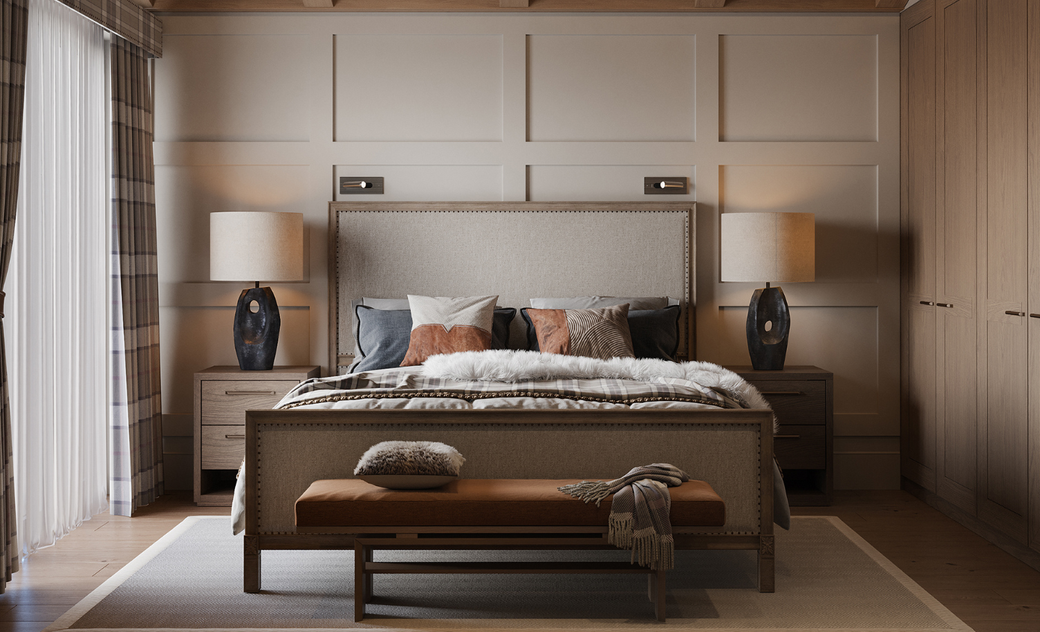 Дизайн-проєкт інтер’єру у американському стилі №2