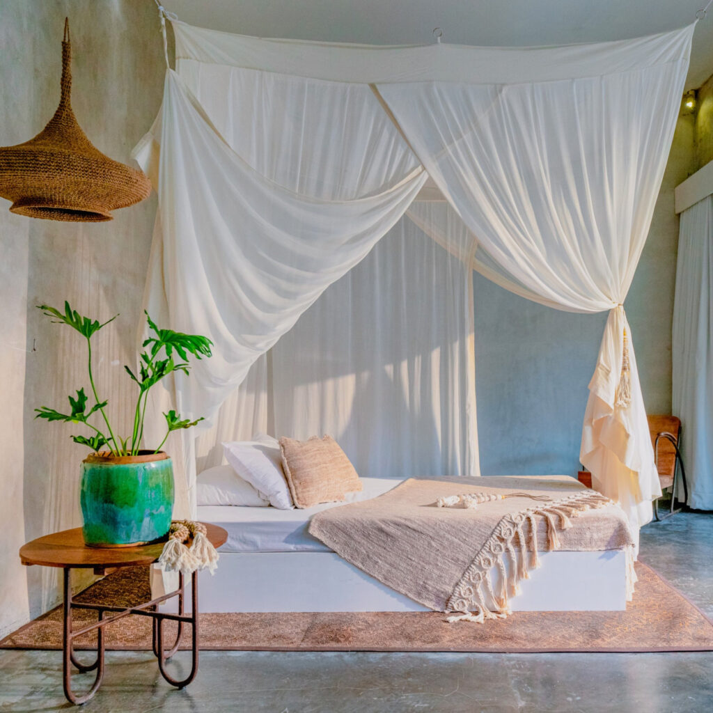 Дизайн-проект спальні у стилі бохо