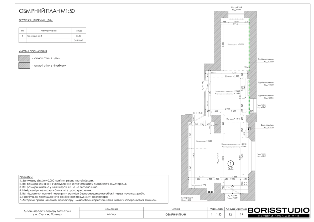 Б'юті студія слупськ дизайн проєкт 14 03 2024 13