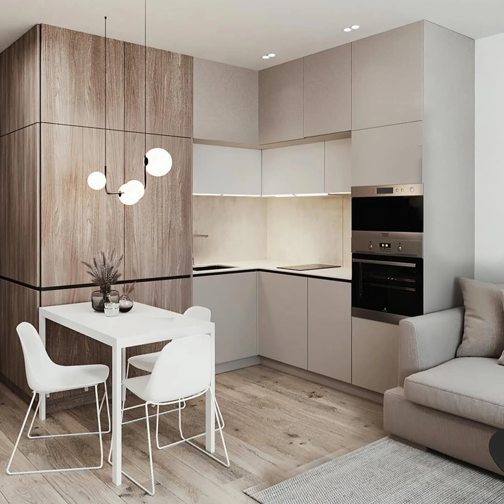 Дизайн кухні сірого кольору