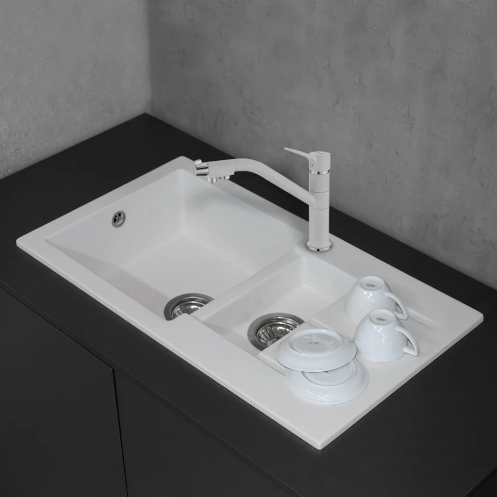 Дизайн кухонної мийки від Fancy Marble