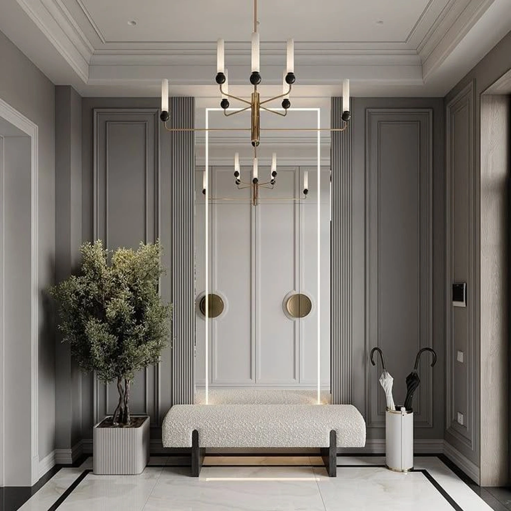 Дизайн прихожей в стиле классика