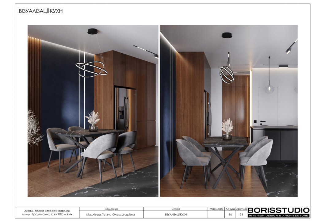 Дизайн проєкт градинська 17