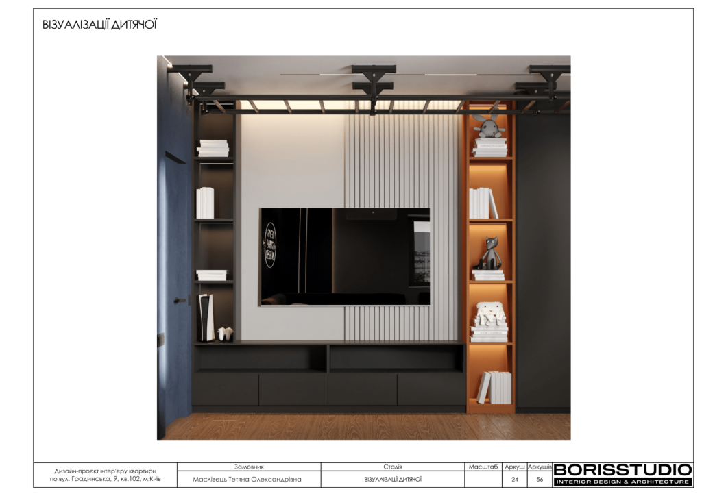 Дизайн проєкт градинська 25