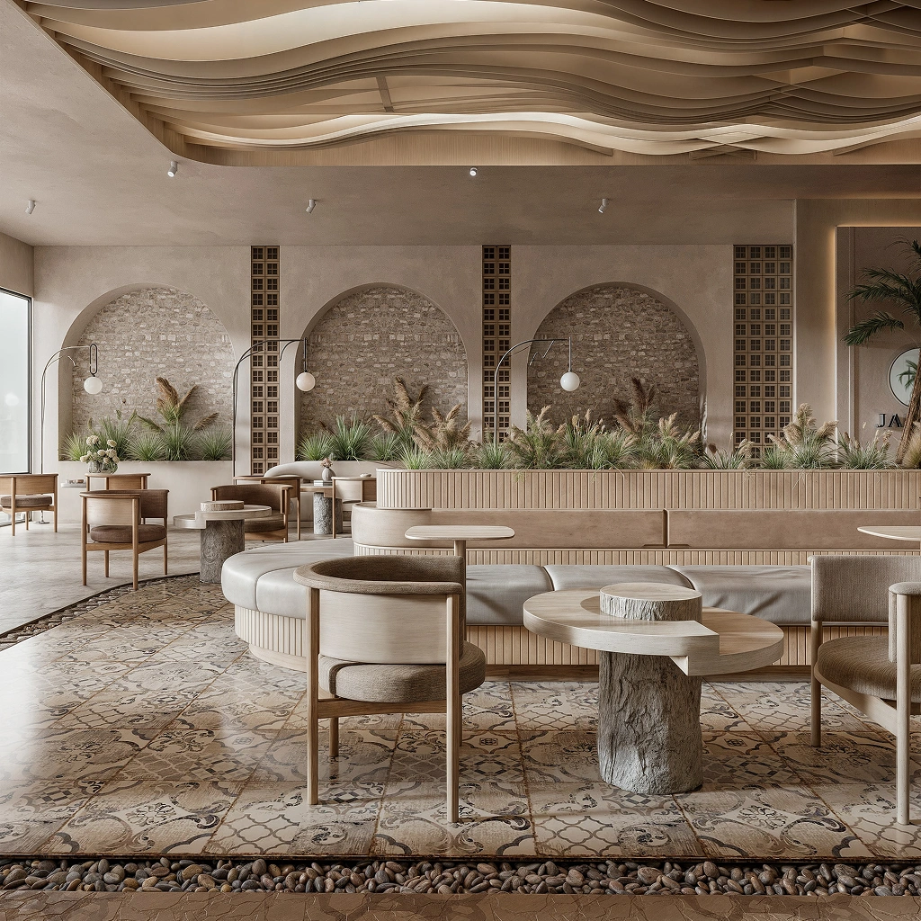 Дизайн ресторана с украинской тематикой