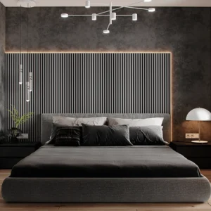 Дизайн спальни в стиле лофт фотоидеи