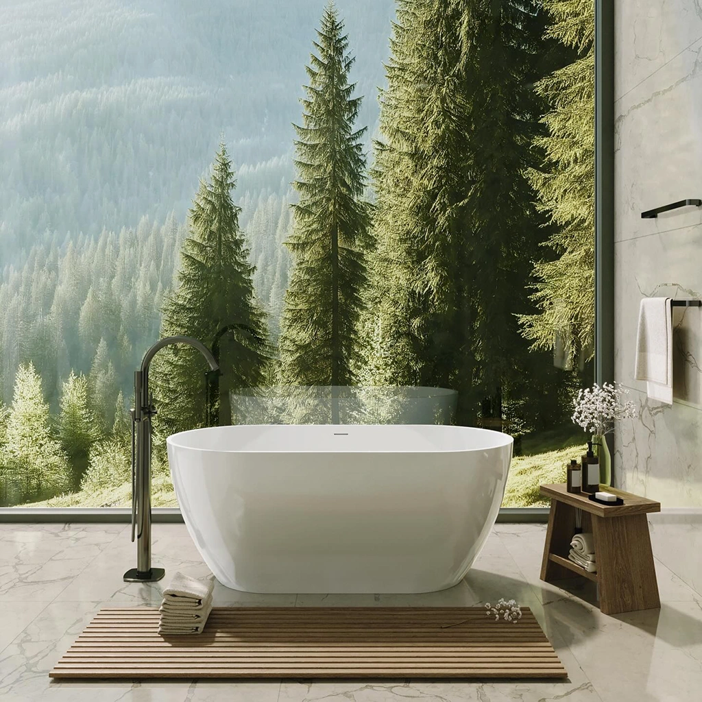 Дизайн ванной от бренда miraggio