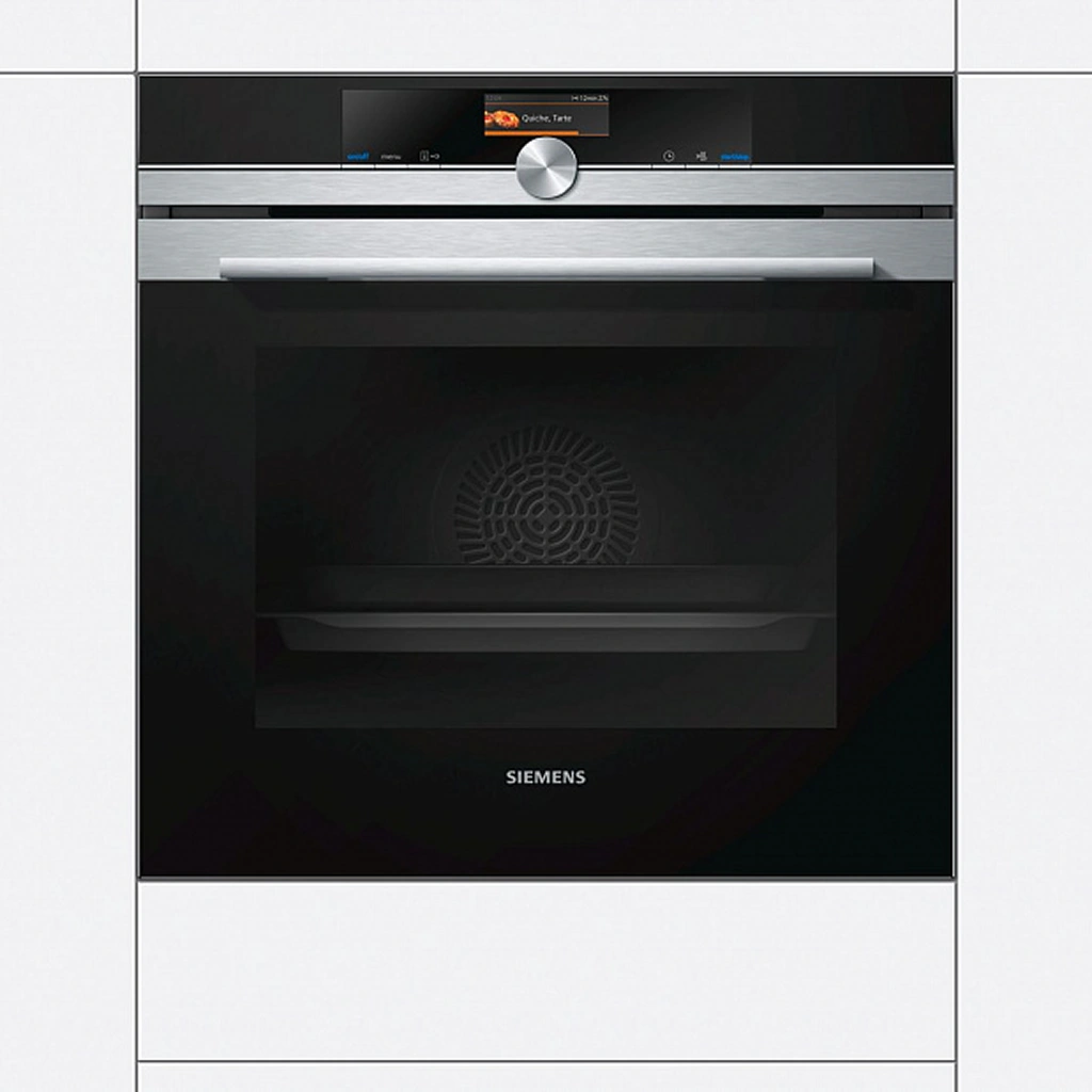 Духовка Siemens с функцией приготовления на пару