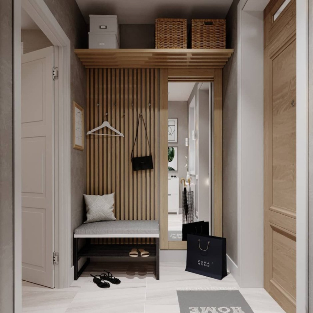 Дизайн-проект передпокою в еко стилі, Фото №3