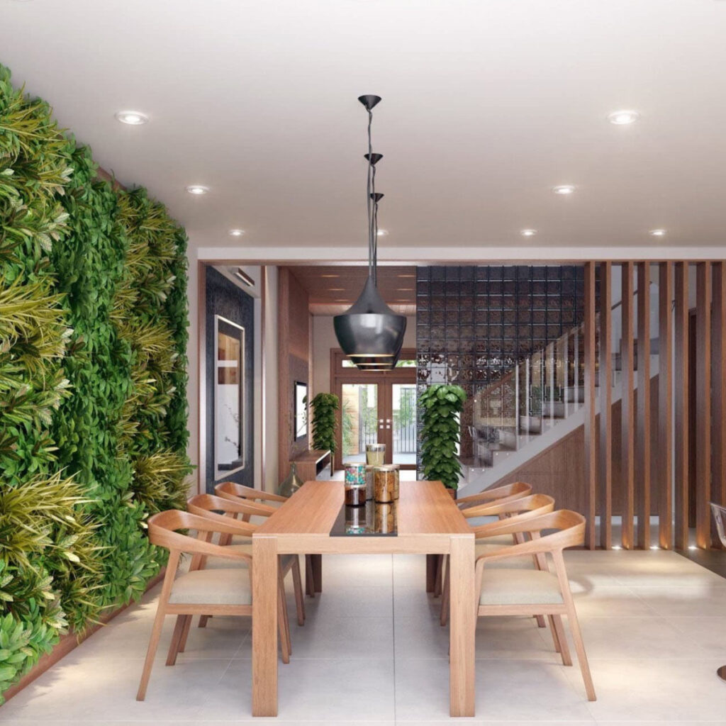 Дизайн інтер'єру кухні в екостилі