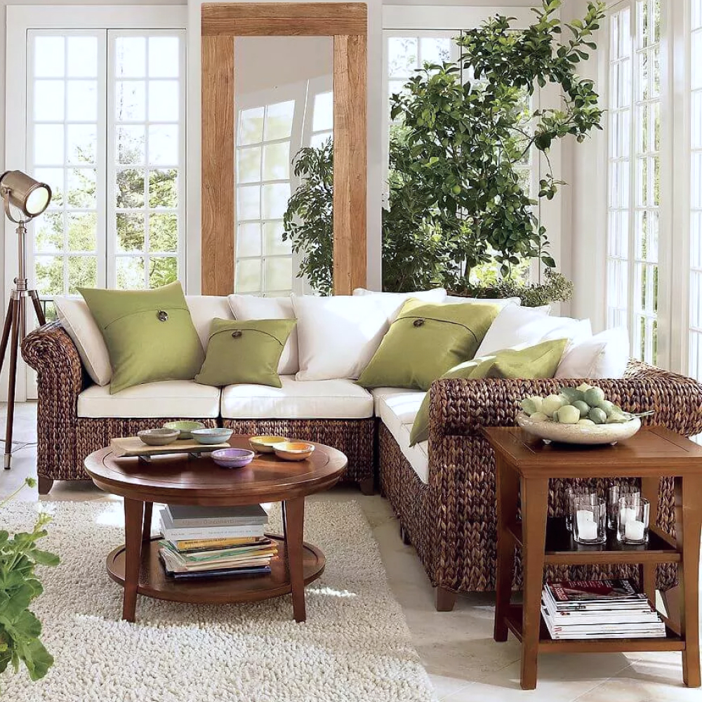 Дизайн-проект інтер'єру будинку в екостилі