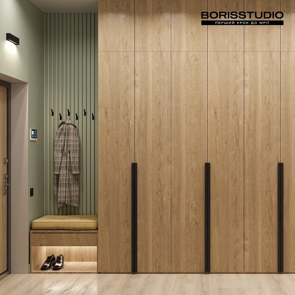 Еко стиль в інтер'єрі передпокою