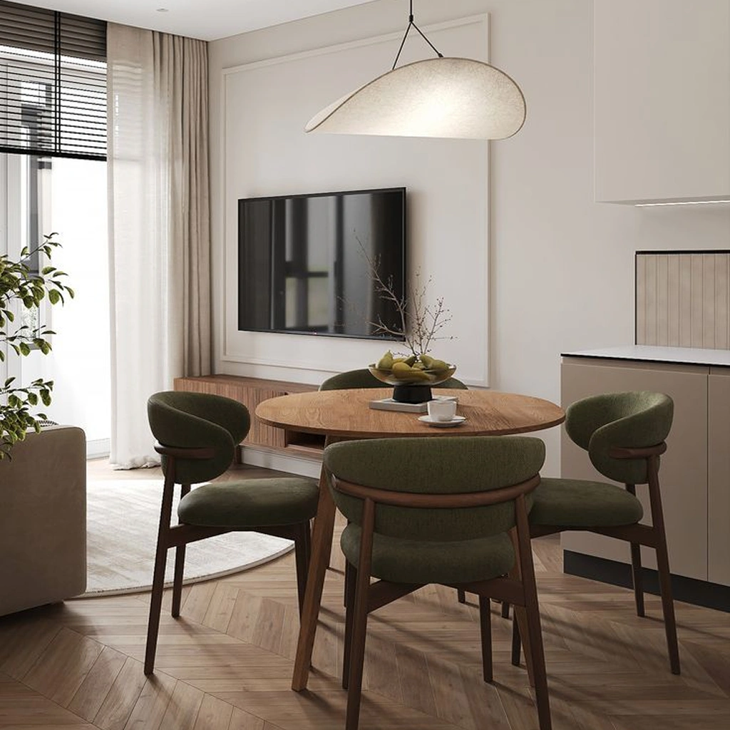 Экологичный дизайн интерьера квартиры