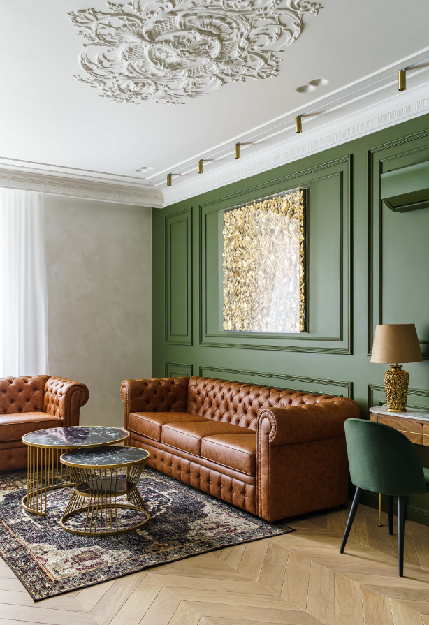 Дизайн-проєкт інтер’єру у англійському стилі №6