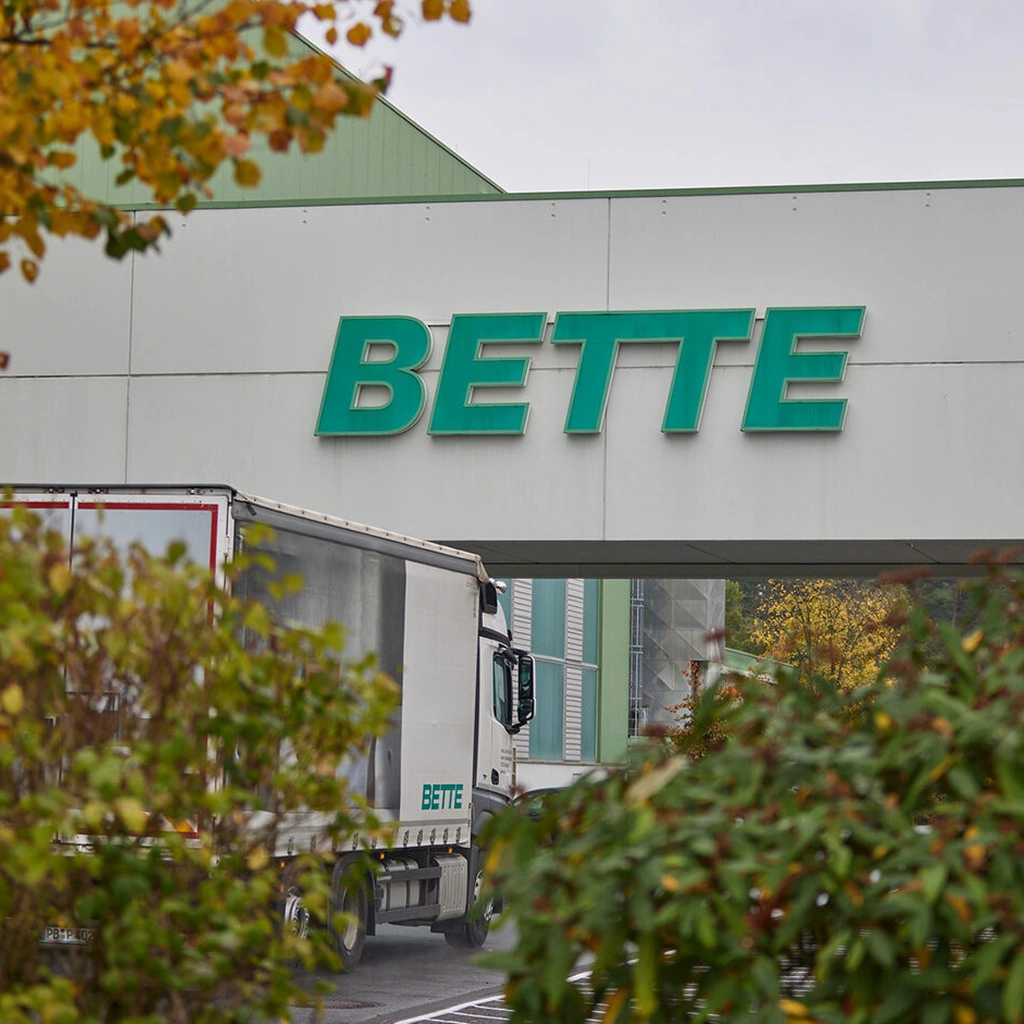 Фасад будівлі бренду Bette