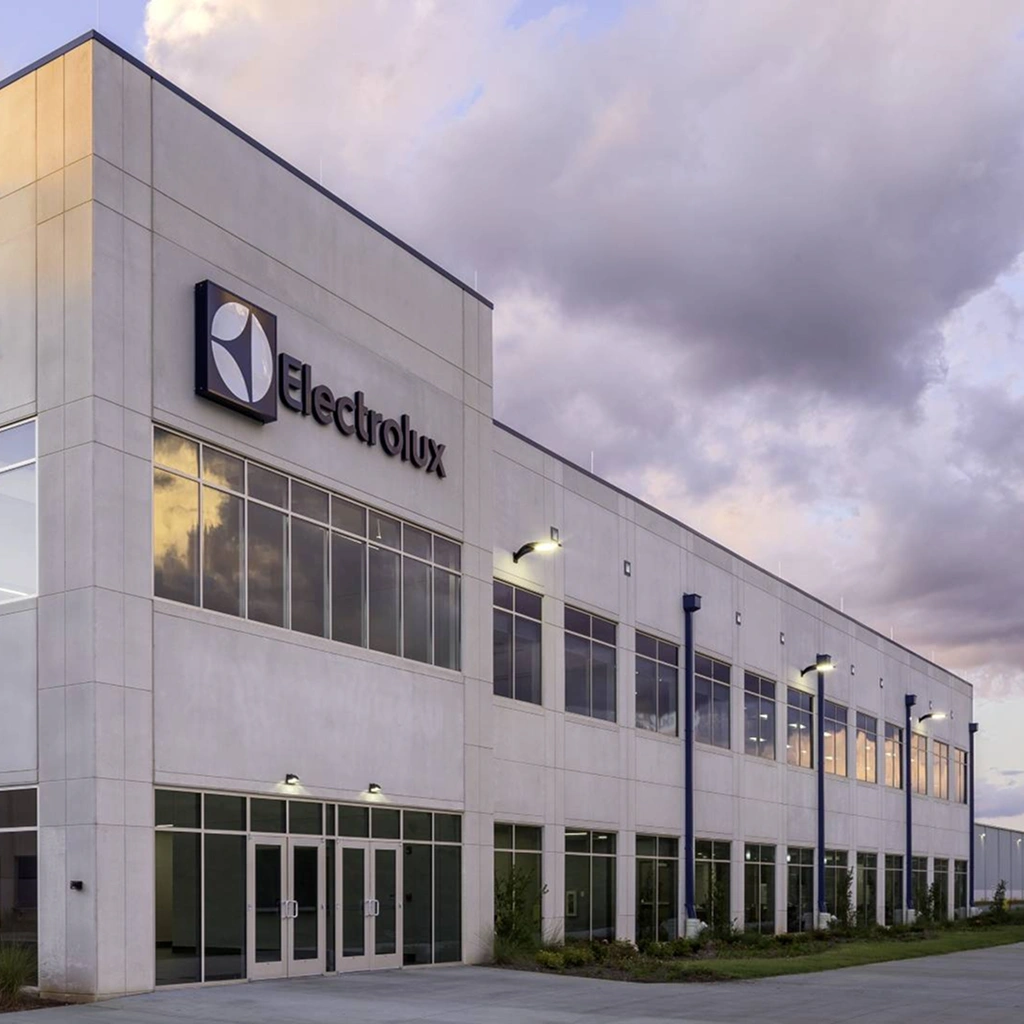 Фасад будівлі бренду Electrolux